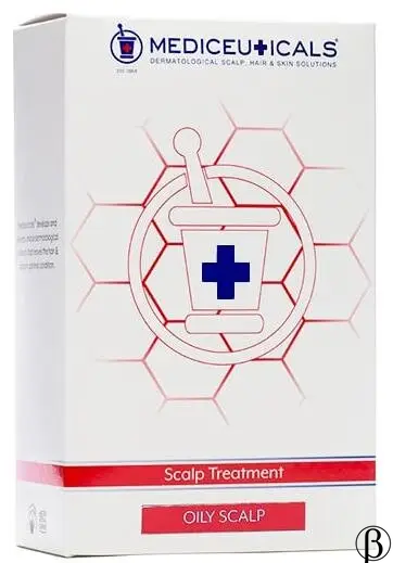 Scalp Treatment Kit Oily Scalp (Solv-X, Therapeutic, TheraRX) | набір для жирної шкіри голови MEDICEUTICALS