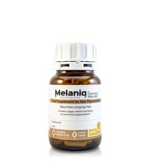 Melaniq - Mолекулярна добавка для відновлення кольору сивого волосся OXFORD BIOLABS, 90 капсул
