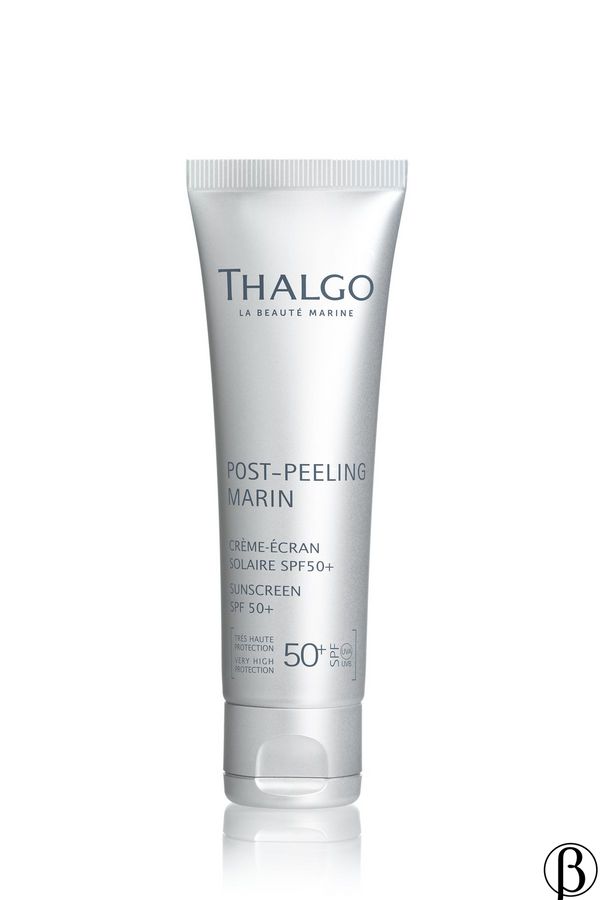 Sunscreen SPF 50+ - Peeling Marin | сонцезахисний крем THALGO, 50 мл - Стандартний варіант