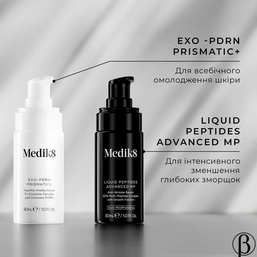 Exo-PDRN Prismatic Tri-Exosome | антивікова сироватка з екзосомами та PDRN MEDIK8, 30 мл