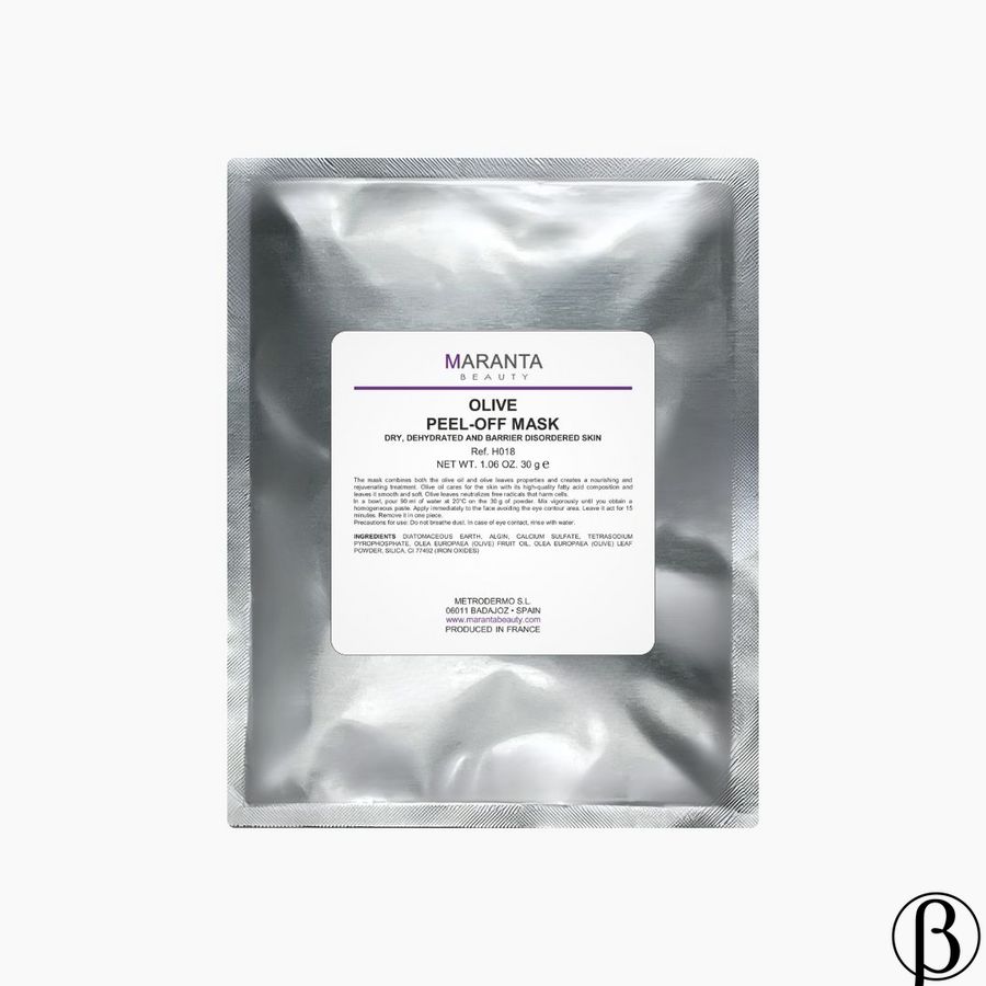 Olive Peel-off Mask | Альгінатна маска з оливковою олією MARANTA, 30 г