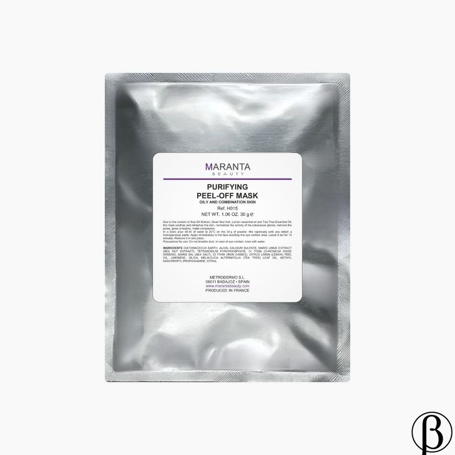 Purifying Peel-Off Mask | Альгинатная очищающая маска MARANTA, 30 г