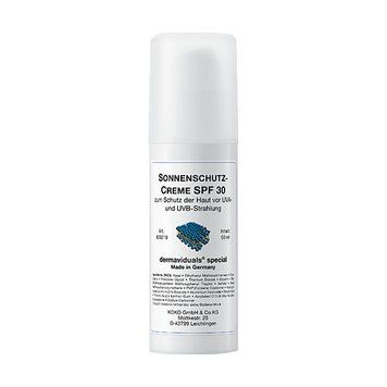 Sonnenschutzcreme SPF 30 mit DMS | Сонцезахисний ДМС крем СПФ 30 DERMAVIDUALS, 50 мл