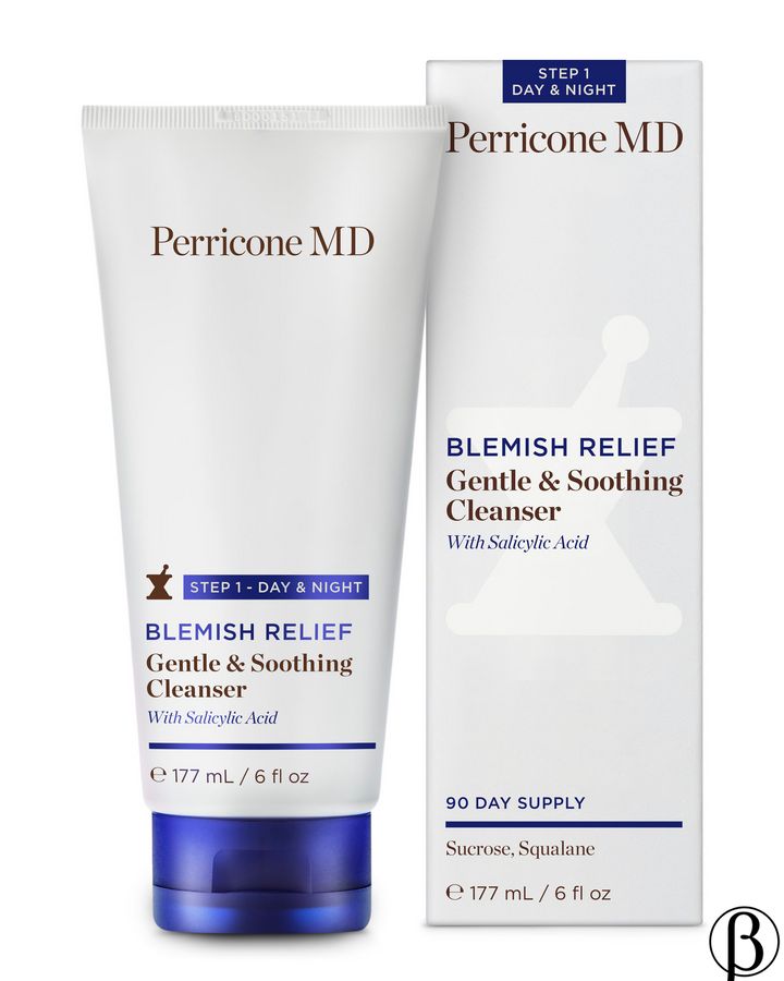 Blemish Relief Gentle & Soothing Cleanser | очищуючий гель для проблемної шкіри PERRICONE MD, 177 мл