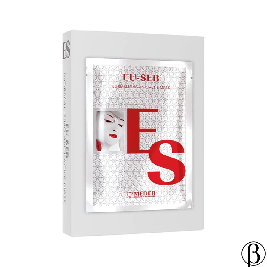 Eu-Seb Mask 5Es | Маска нормалізуюча для жирної і проблемної шкіри Еу-Себ MEDER, 5 масок