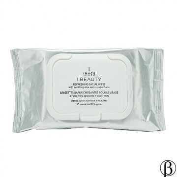 Refreshing facial wipes I Beauty - Очищающие тонизирующие салфетки IMAGE SKINCARE, 30 шт