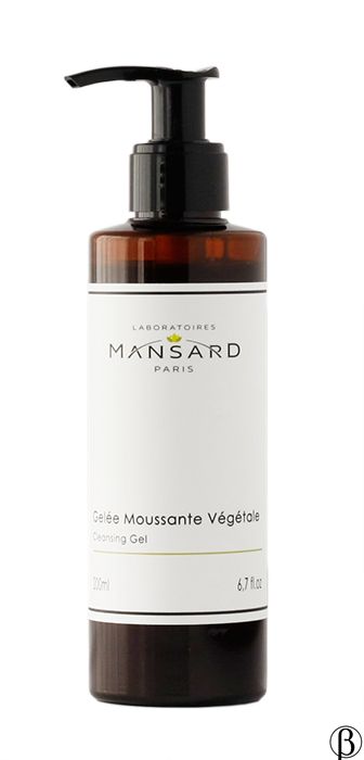 Geleé moussant vegetale | очищуючий гель для обличчя MANSARD