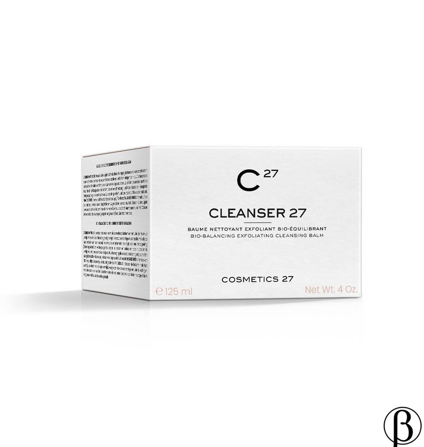 Cleanser 27 - біобальзам для очищення й балансу шкіри
