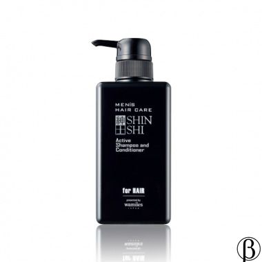 Men's Hair Care Active Shampoo and Conditioner | Тонізуючий чоловічий шампунь-кондиціонер SHINSHI