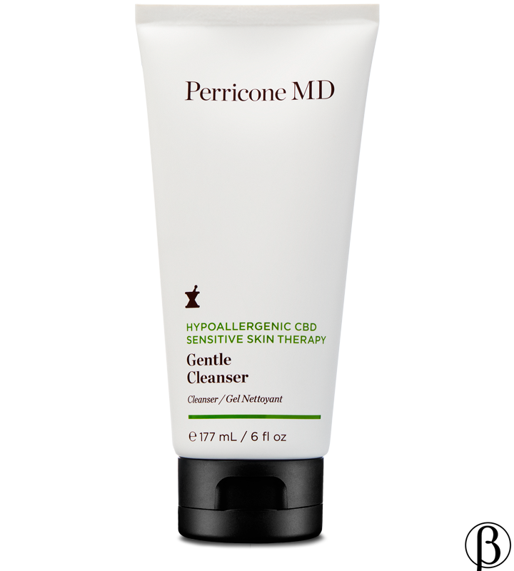 Hypo Allergenic CBD Sensitive Skin Therapy Gentle Cleanser | гипоаллергенное успокаивающее очищающее средство для чувствительной кожи PERRICONE MD, 177 мл