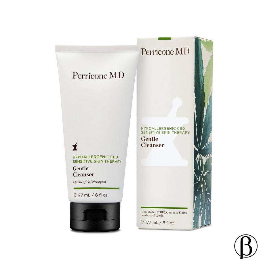 Hypo Allergenic CBD Sensitive Skin Therapy Gentle Cleanser | гипоаллергенное успокаивающее очищающее средство для чувствительной кожи PERRICONE MD, 59 мл