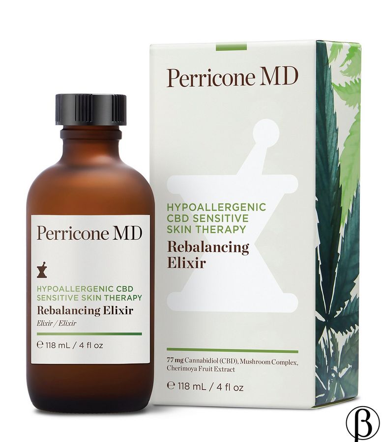 Hypo Allergenic CBD Sensitive Skin Therapy Rebalancing Elixir | зспокаивающий эликсир для чувствительной кожи PERRICONE MD, 118 мл